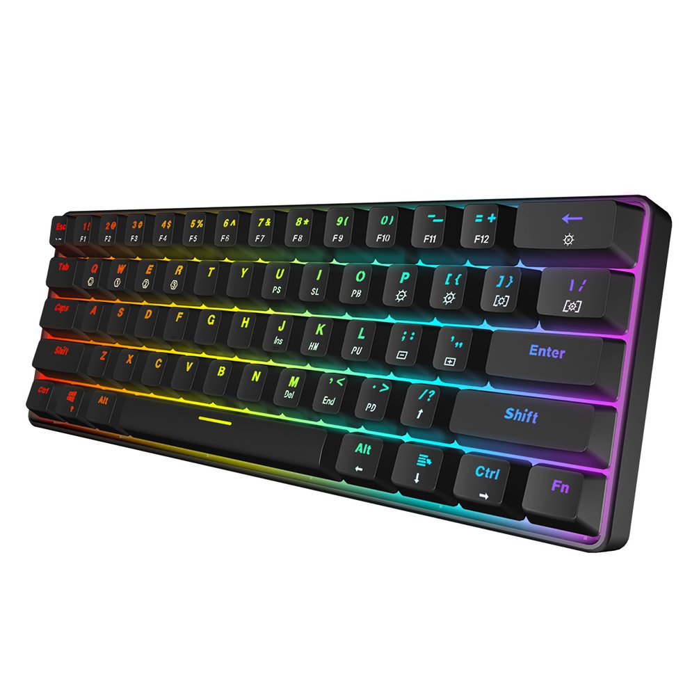 SKYLOONG GK61 Mini Xách Tay 60 - đánh giá và giá Gaming Keyboard Mobile
