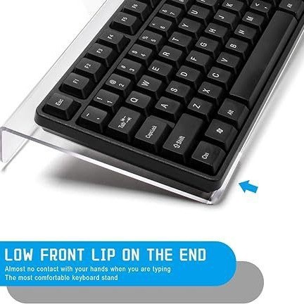 Clear Acrylic Ergonomic Keyboa - đánh giá và giá Gaming Keyboard Ergonomics