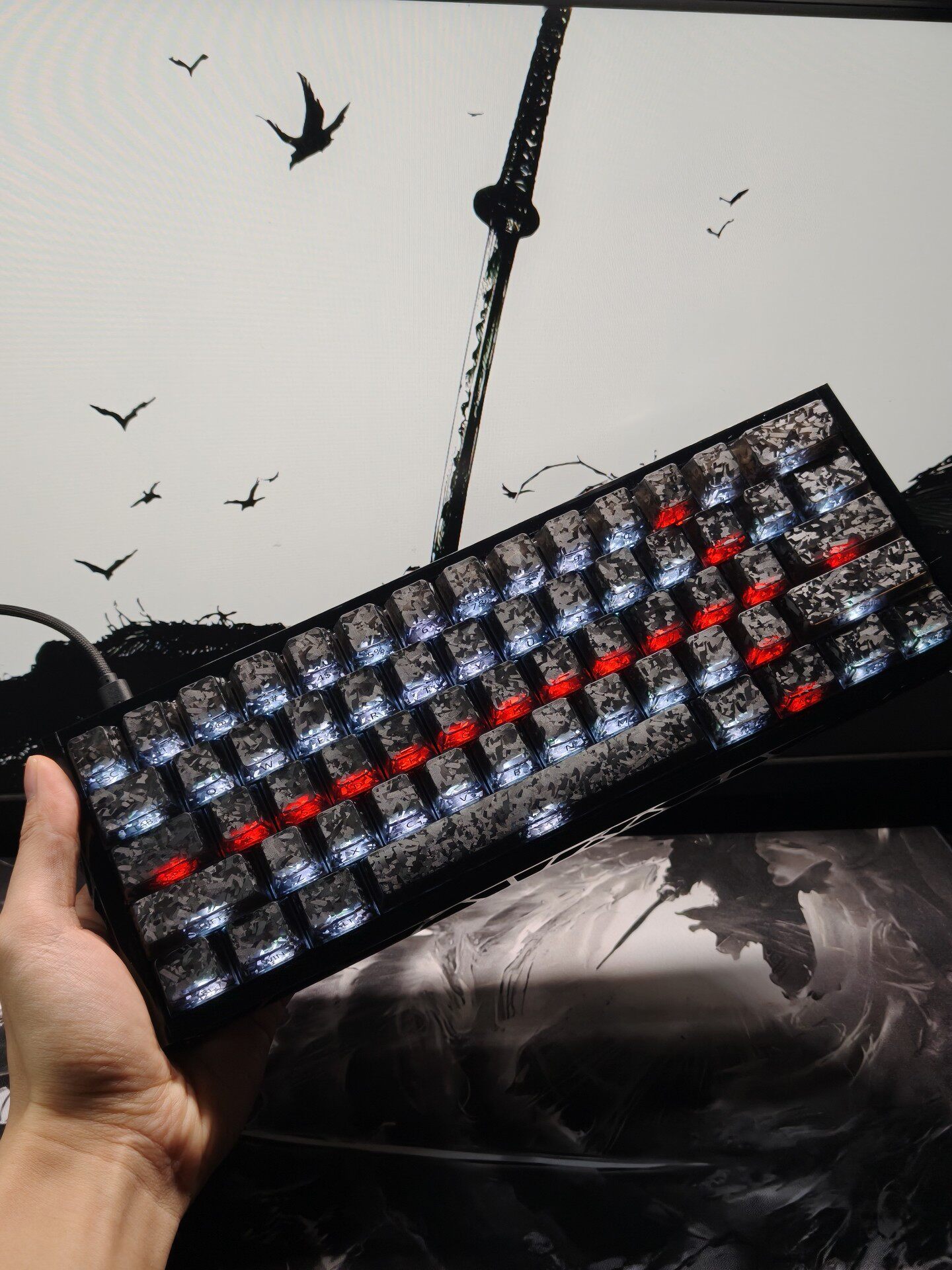 Custom 60% Layout Compact Gami - đánh giá và giá Gaming Keyboard No Number Pad