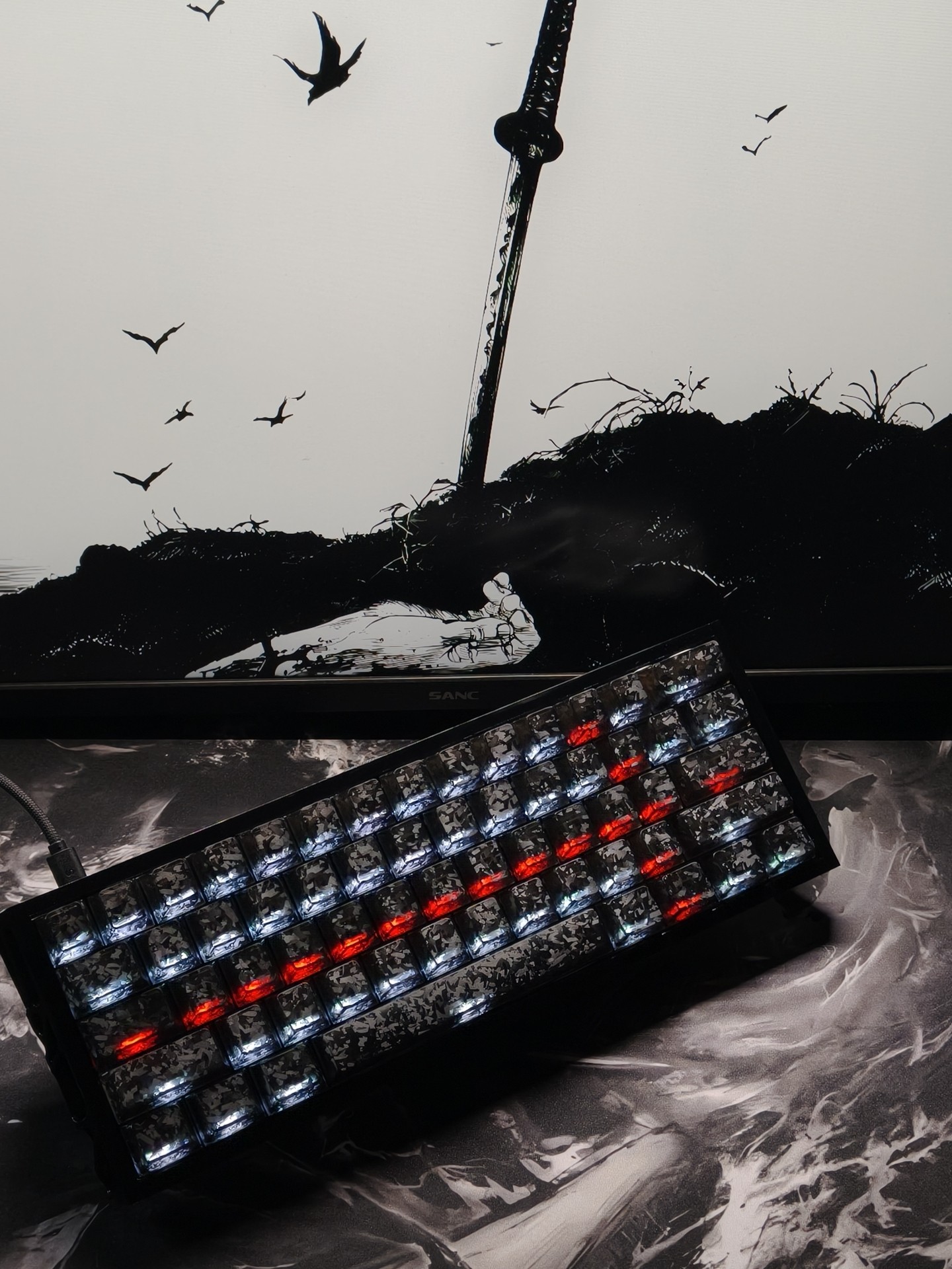 Custom 60% Layout Compact Gami - đánh giá và giá Gaming Keyboard No Number Pad