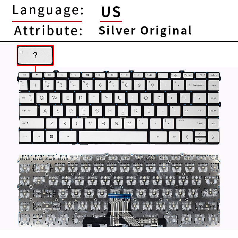 Replacement US/RU Russian Back - đánh giá và giá Gaming Keyboard E Yooso