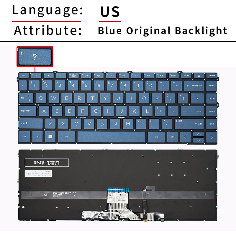 Replacement US/RU Russian Back - đánh giá và giá Gaming Keyboard E Yooso