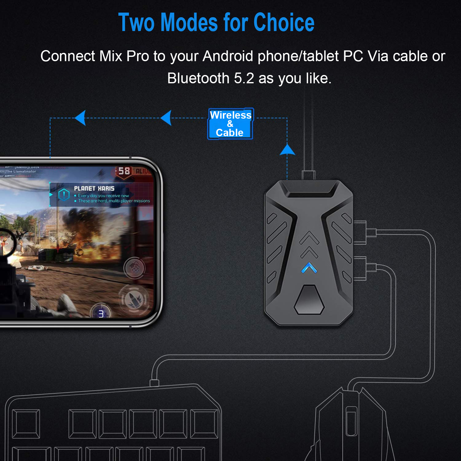 Mobile Games Converter Gaming  - đánh giá và giá Gaming Keyboard Mobile