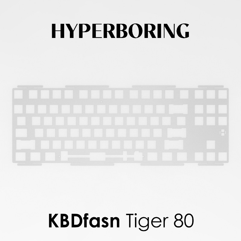HYPERBORING Tiger80 Keyboard P - đánh giá và giá Gaming Keyboard Ergonomics