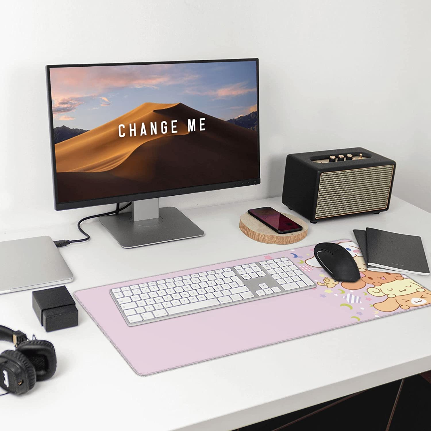 Kawaii Hình Chó Dễ Thương Miến - đánh giá và giá Gaming Keyboard And Mouse Pad