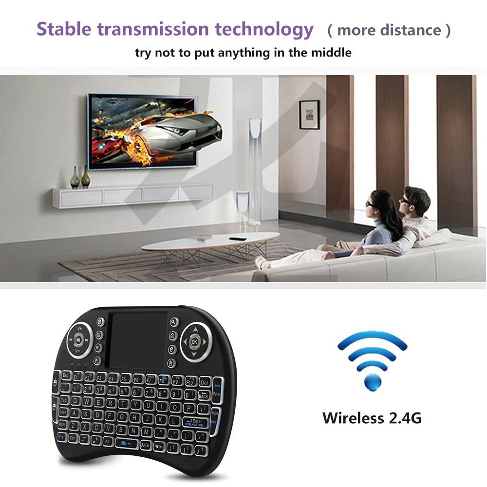 Backlit Mini Wireless Keyboard - đánh giá và giá Gaming Keyboard Mobile