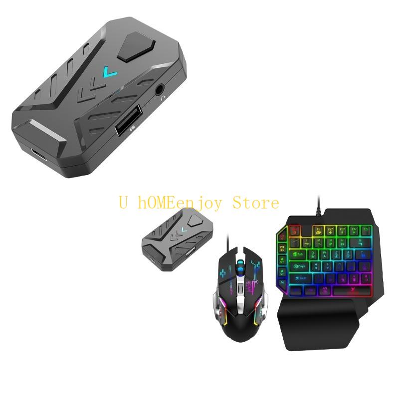 Bộ chuyển đổi bàn phím và chuộ - đánh giá và giá Gaming Keyboard And Mouse Converter For Mobile