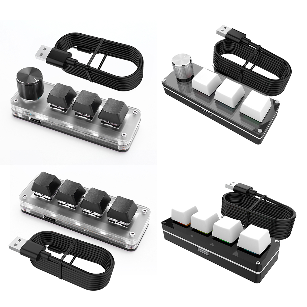 3 Key 1 Knob/4 Key One Handed  - đánh giá và giá Gaming Keyboard 1 Hand
