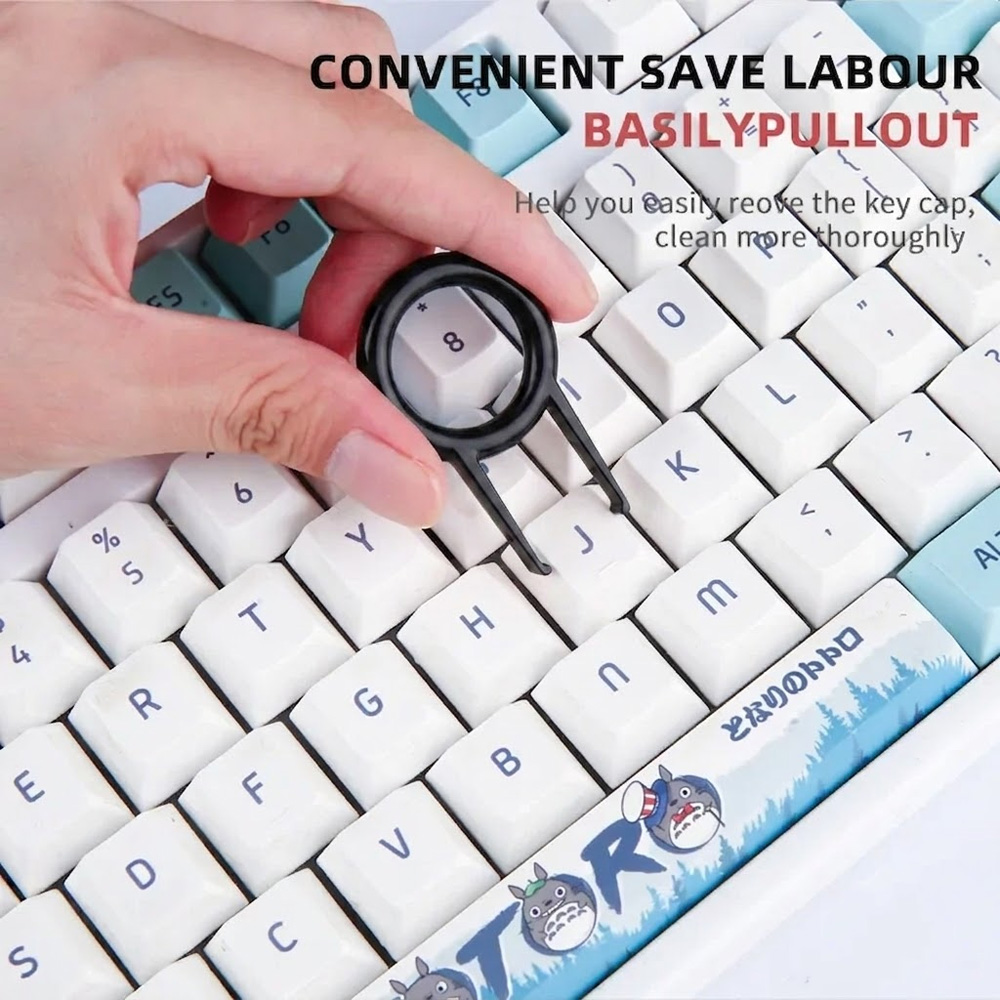 7-in-1 Keyboard Cleaning Kit L - đánh giá và giá Keycap Puller Ring