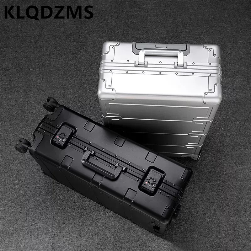 KLQDZMS Men's Luggage Bag All  - đánh giá và giá Aluminum Case 65