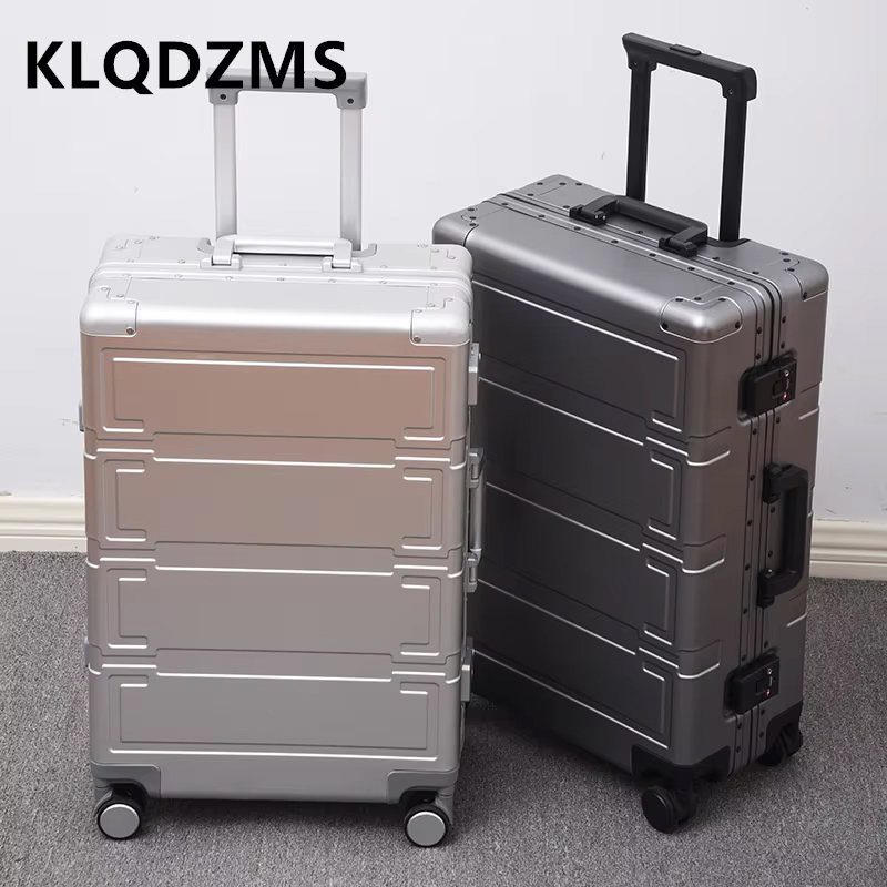 KLQDZMS Men's Luggage Bag All  - đánh giá và giá Aluminum Case 65