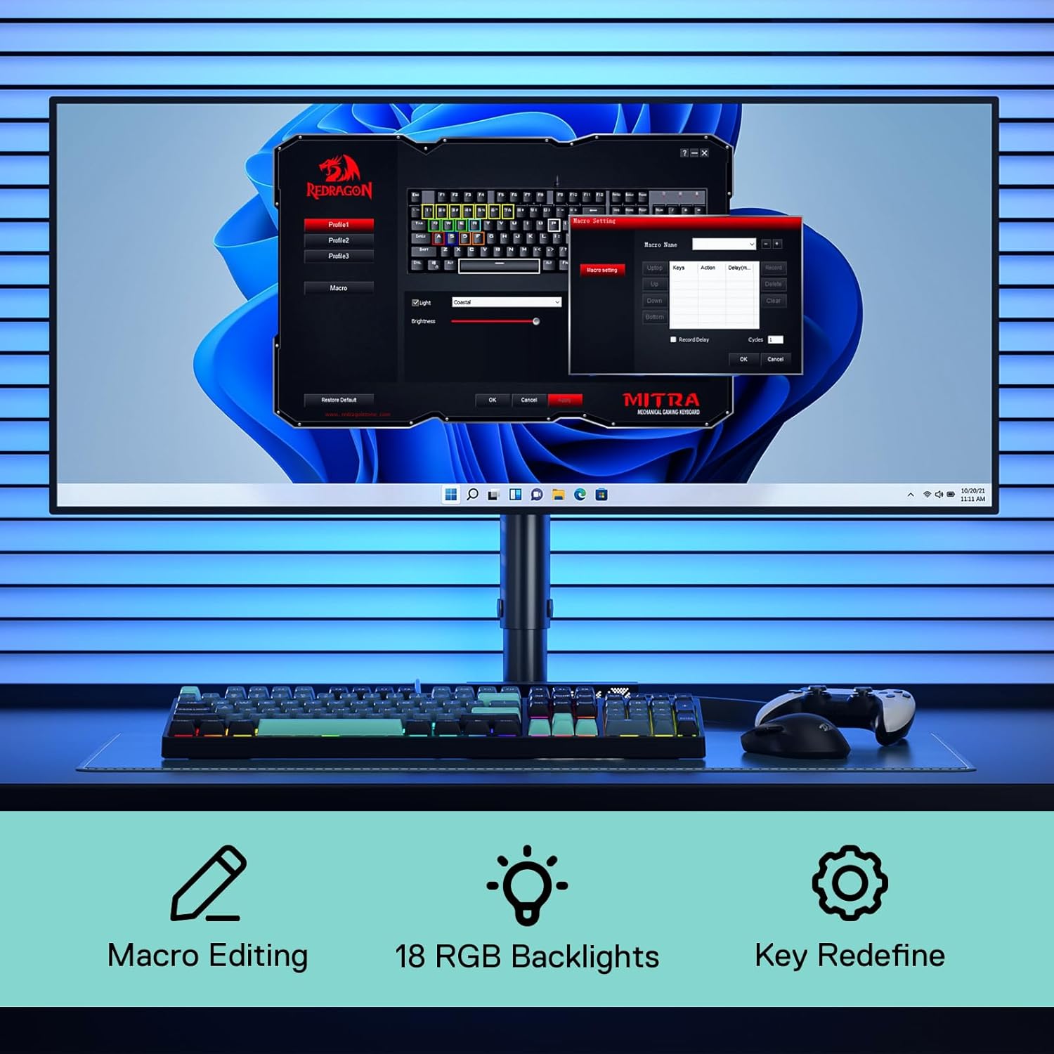 Redragon K582 SE Wired RGB 104 - đánh giá và giá Gaming Keyboard Mobile