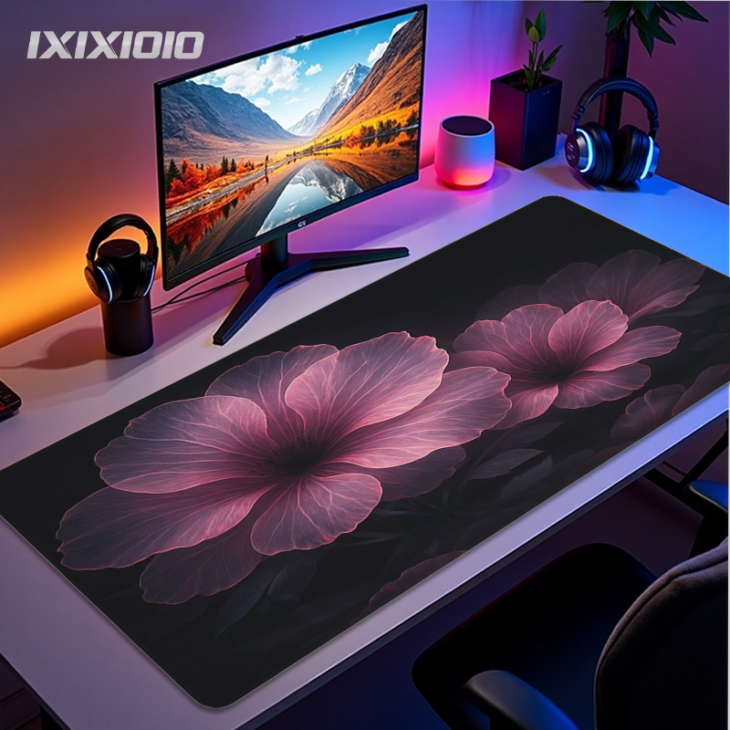Purple Flower Mouse Pad Gaming - đánh giá và giá Gaming Keyboard Non Mechanical