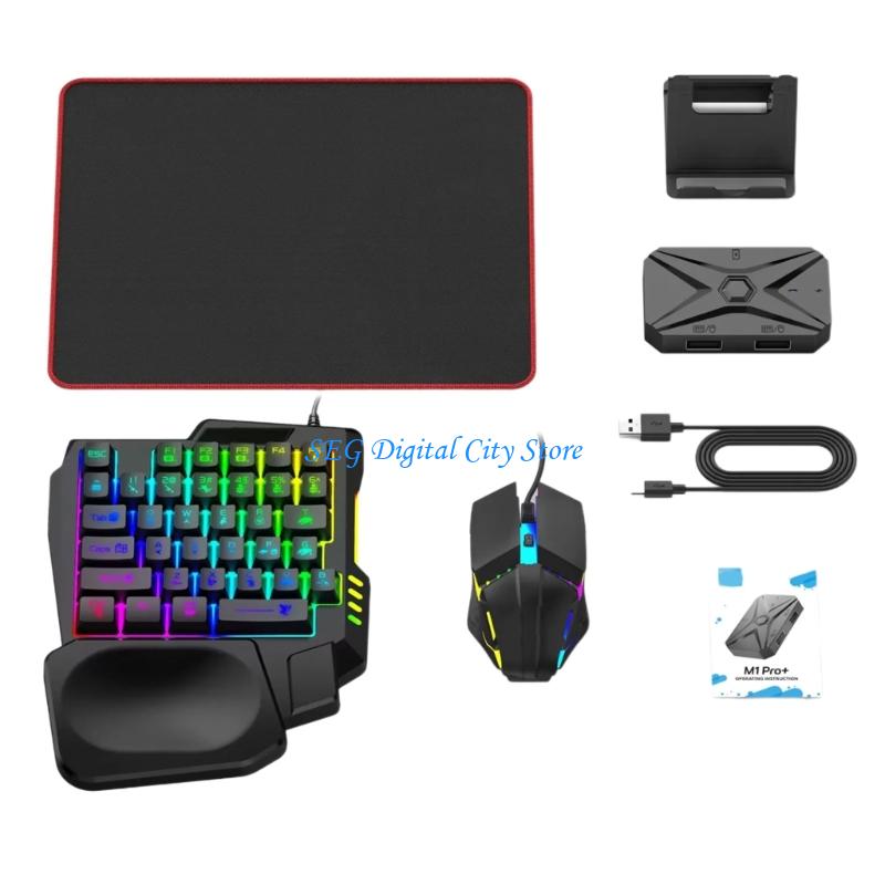 U75B Bộ chuyển đổi bàn phím ch - đánh giá và giá Gaming Keyboard And Mouse Converter For Mobile