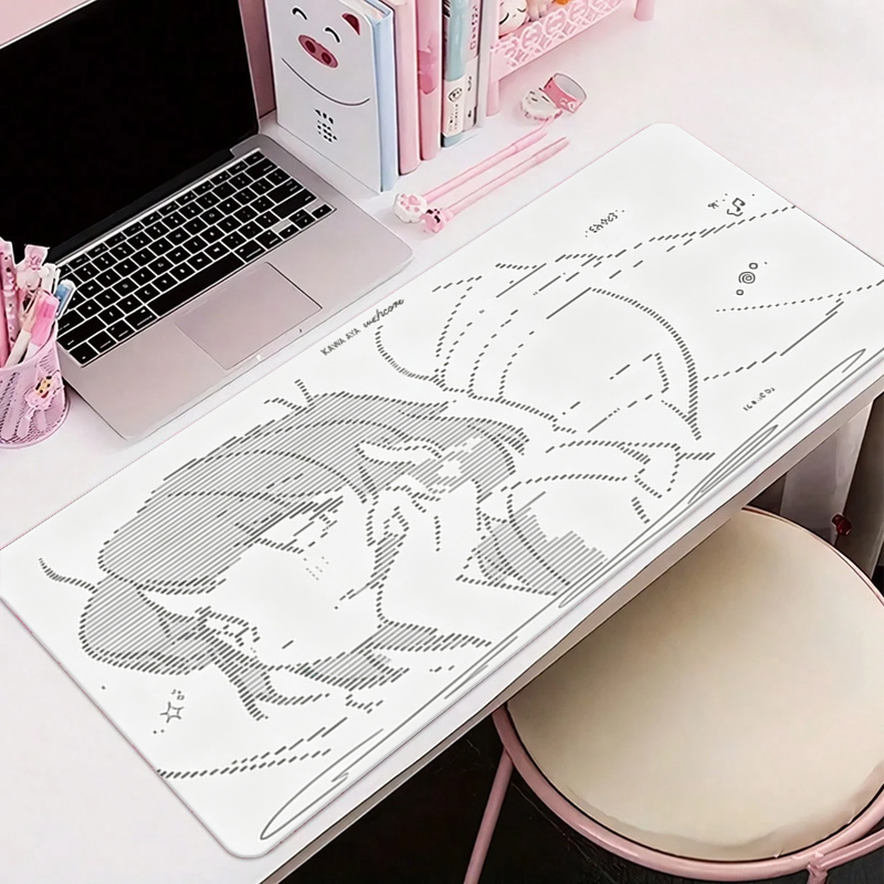 1Pcs Leather Mouse Pad Anime A - đánh giá và giá Gaming Keyboard And Mouse Pad