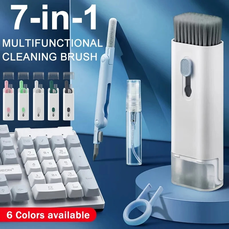 7 in 1 Computer Keyboard Clean - đánh giá và giá Keycap Puller Ring