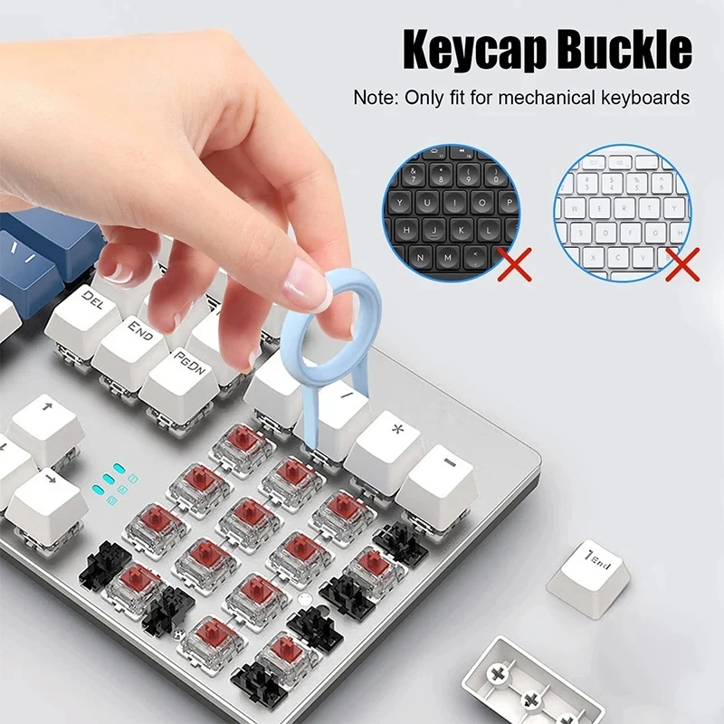 7 in 1 Computer Keyboard Clean - đánh giá và giá Keycap Puller Ring